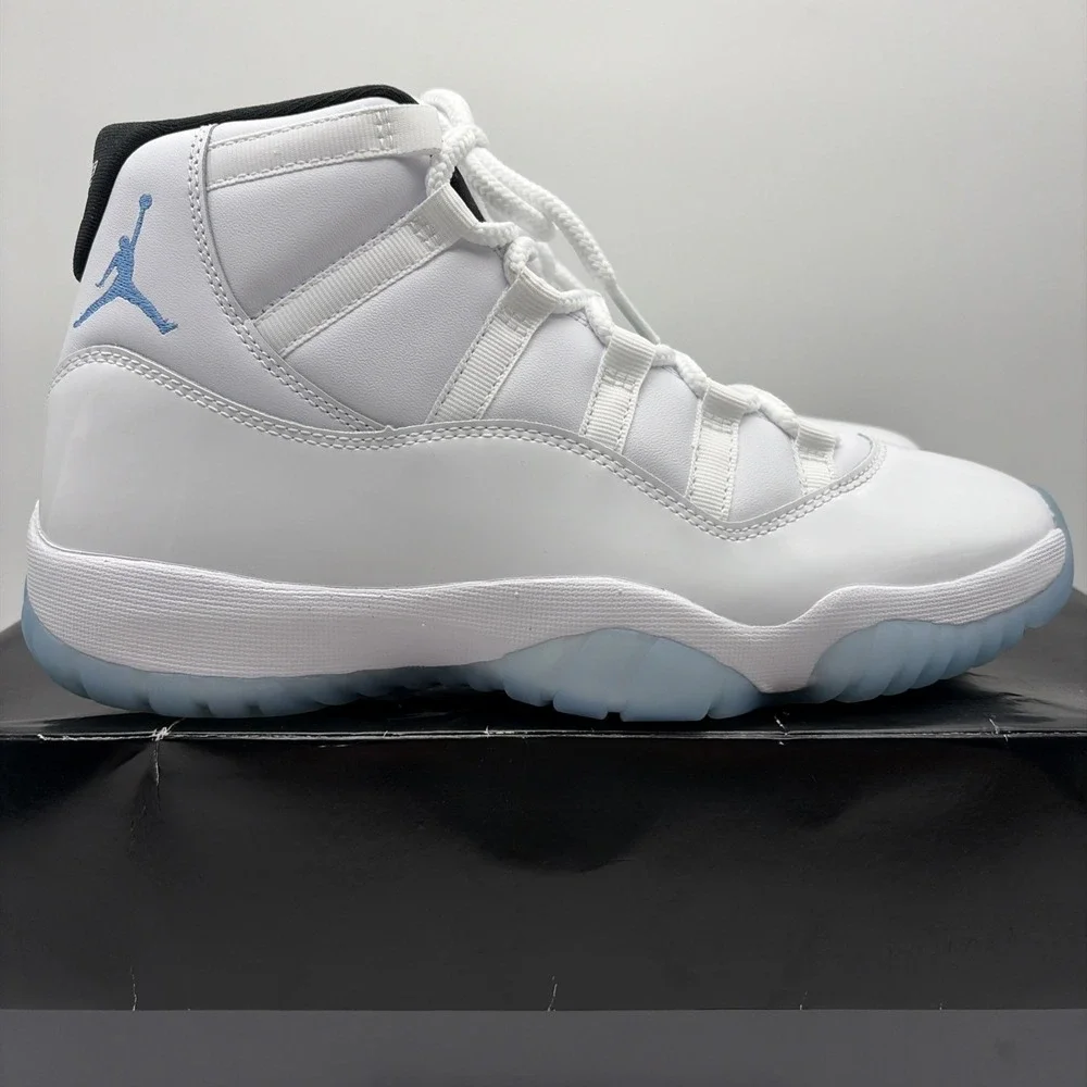 Size 9.5 - Air Jordan 11 Retro 2024 Legend Blue / Columbia (CT8012-104)
